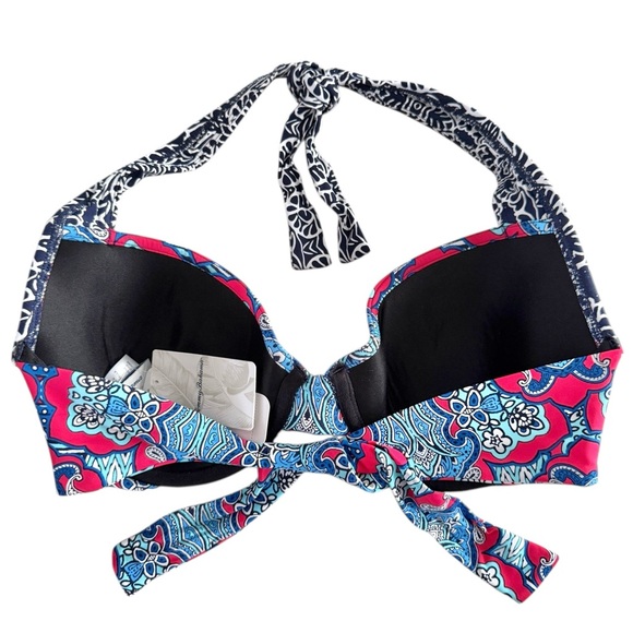 Tommy Bahama Riviera Tile Underwire Cup Bra - Picture 5 of 10